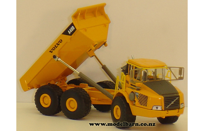 MOTORART Volvo A40D Tombereau 1/50 - Blanc - Édition Limitée 999 Pcs