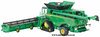 1/32 John Deere X9 1100 Combine Harvester on Tracks with Grain & Corn Heads