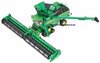 1/32 John Deere X9 1100 Combine Harvester on Tracks with Grain & Corn Heads