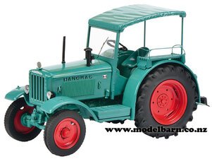 1/43 Hanomag R40 with Soft Top Canopy (turquoise)-other-tractors-Model Barn