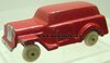 Jeep Station Wagon (red, repainted, broken bumper, 114mm)