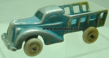 Small Farm Truck (light blue, 103mm)-fun-ho-toys-Model Barn