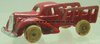 Small Farm Truck (red, repainted, 103mm)