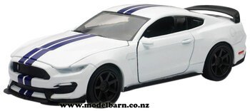 1/24 Ford Shelby GT350R (white & blue)-ford-Model Barn