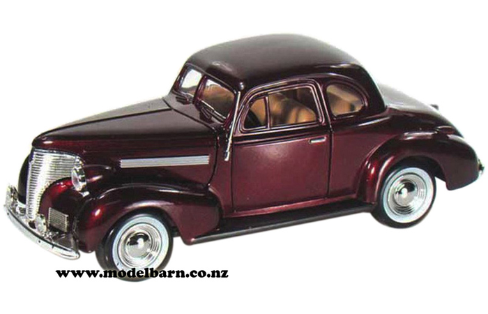 1/24 Chev Coupe (1939, dark purple)