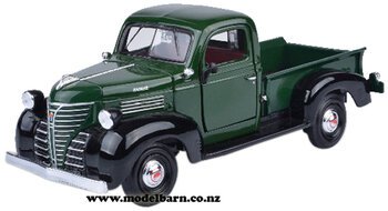 1/24 Plymouth Pick-Up (1941, green & black)-plymouth-Model Barn