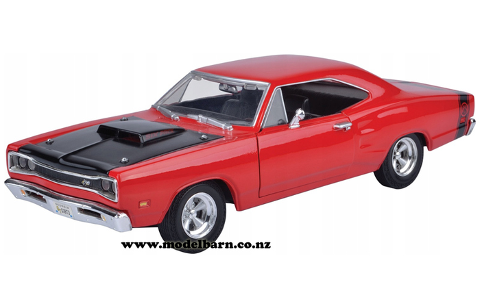 1/24 Dodge Coronet Super Bee (1969, red & black)