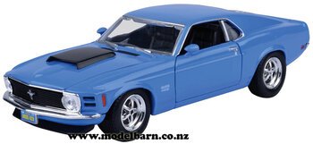 1/24 Ford Mustang Boss 429 (1970, blue)-ford-Model Barn