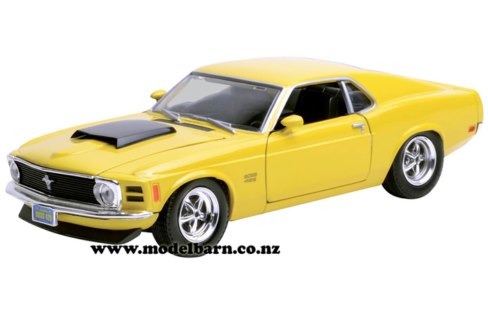 1/24 Ford Mustang Boss 429 (1970, yellow)