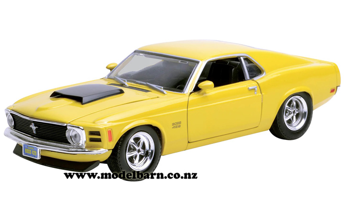 1/24 Ford Mustang Boss 429 (1970, yellow)