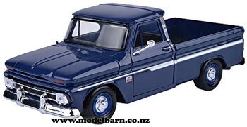 1/24 Chev C10 Fleetside Pick-Up (1966, dark blue)-chevrolet-and-gmc-Model Barn