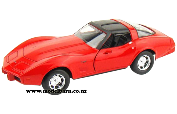 1/24 Chev Corvette (1979. red & black)