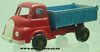 Bedford S Tip Truck (red & blue, repainted, 193mm)