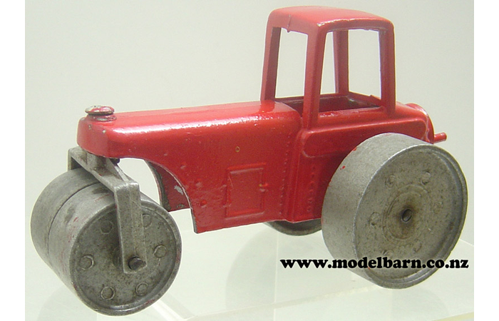 Road Roller (red, repainted, 228mm)