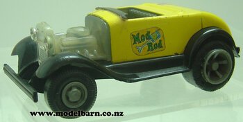 Mod Rod Hot Rod (yellow & black, 107mm) Crazy A Tonka-tonka-Model Barn