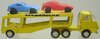 Car Carrier with Plastic Cars (yellow, 235mm) Tiny Tonka