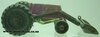 Medium Tractor with Loader (purple, 244mm)