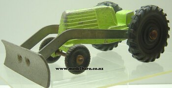 Medium Tractor with Loader & Blade (green, 210mm)-fun-ho-toys-Model Barn