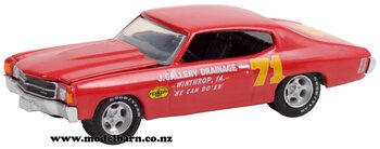 1/64 Chev Chevelle Race Car (1972, red) "Pennzoil No 71"-chevrolet-and-gmc-Model Barn