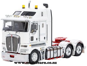 1/50 Kenworth K200 Prime Mover 2.3m (white & red)-kenworth-Model Barn