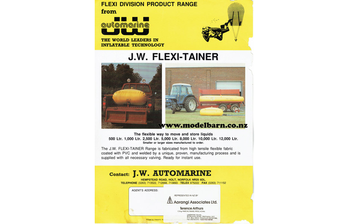 JW Flexi-Tainer Brochure