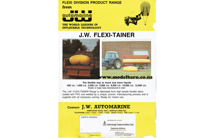 JW Flexi-Tainer Brochure