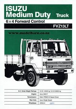 Isuzu FVZ13LT Medium Duty Truck Brochure -nz-brochures-Model Barn