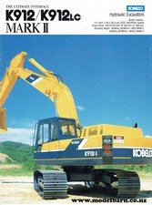 Kobelco K912 & K912LC Mark II Excavators Brochure-other-brochures-Model Barn