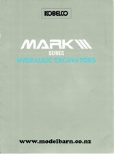 Kobelco Mark III Series Excavators Brochure-other-brochures-Model Barn