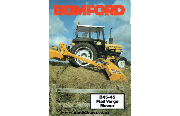 Bomford B45-45 Flail Verge Mower Brochure