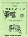 Oliver & Hart-Parr Serial Numbers Book