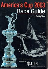 America's Cup 2003 Race Guide Book-used-books-Model Barn