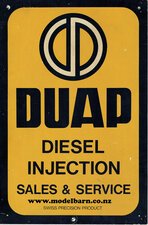 Duap Diesel Injection Sales & Service Sign-signs,-whiteboards,-thermometers-Model Barn