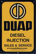 Duap Diesel Injection Sales & Service Sign-signs,-whiteboards,-thermometers-Model Barn