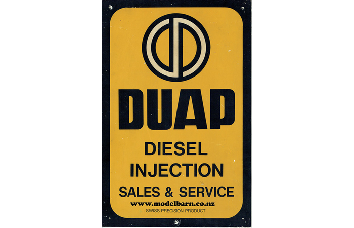 Duap Diesel Injection Sales & Service Sign