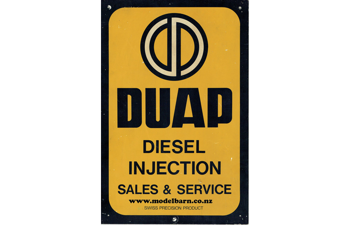 Duap Diesel Injection Sales & Service Sign