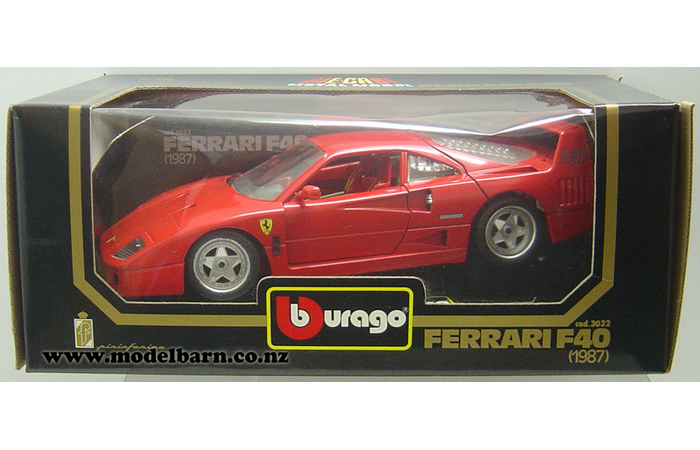 1/18 Ferrari F40 (1987, red) - Vehicles-Ferrari : Model Barn