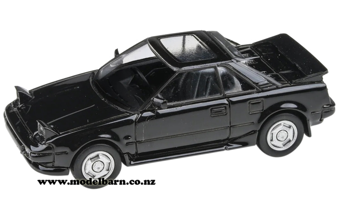 1/64 Toyota MR2 Mk I (1985, Black Metallic)