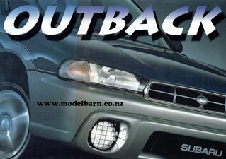 Subaru Outback Car Brochure-other-brochures-Model Barn