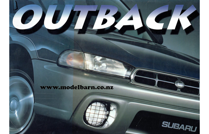 Subaru Outback Car Brochure