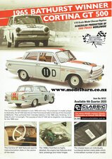 Classic Carlectables Ford Cortina GT 500 Bathurst A4 Shop Poster-model-catalogues-Model Barn
