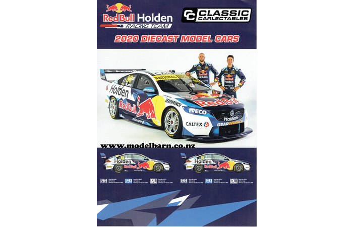 Classic Carlectables Holden Red Bull Racing A4 Shop Poster