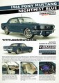 Classic Carlectables Ford Pony Mustang (1966, Nightmist Blue) A4 Shop Poster