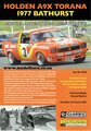 Classic Carlectables Holden Torana A9X Bathurst 1977 A4 Shop Poster