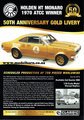 Classic Carlectables Holden HT Monaro ATCC Winner 1970 A4 Shop Poster