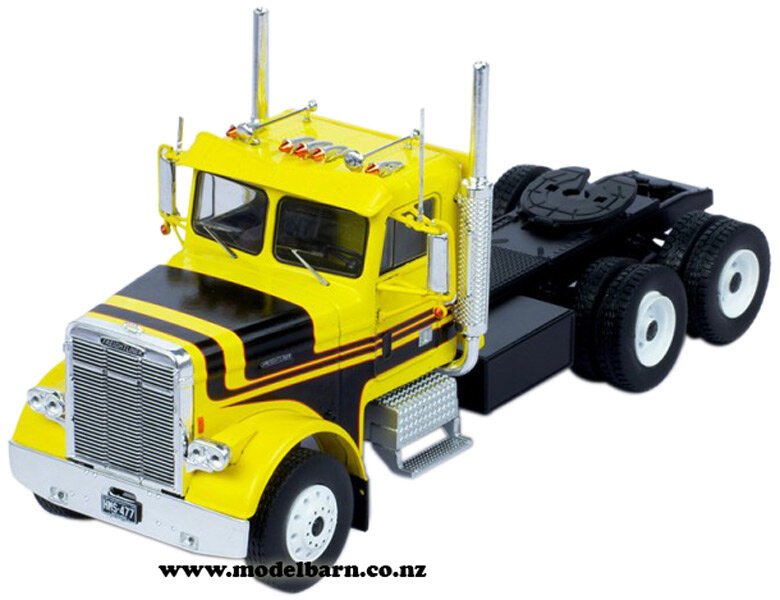 1/43 Freightliner FLC-120 64T Prime Mover (1977, yellow 1/43 Freightliner FLC-120 64T Prime Mover (1977, yellow
