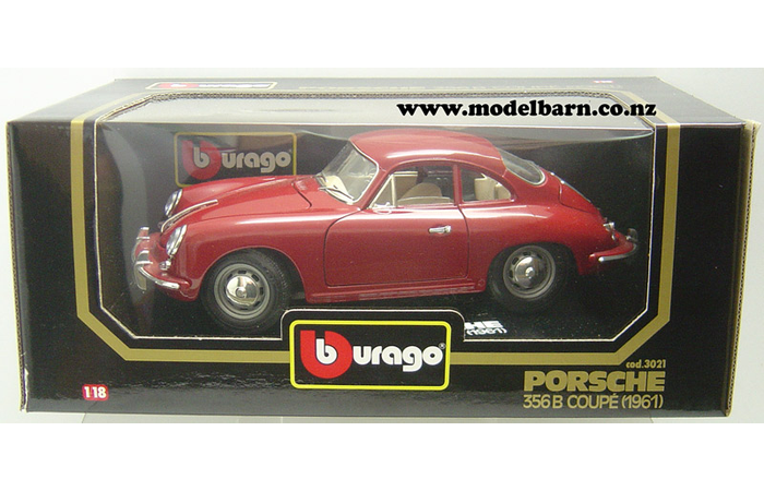 1/18 Porsche 356 B (1961, dark red)