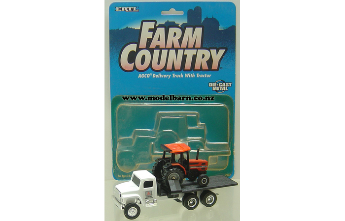 1/64 AGCO Allis 6670 2WD & AGCO Delivery Truck