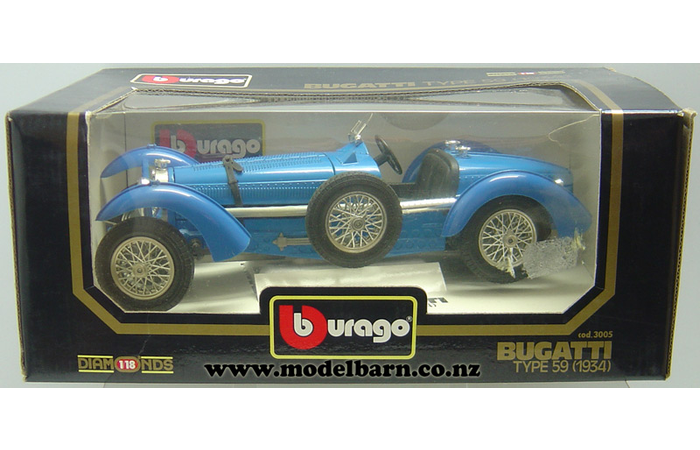 1/18 Bugatti Type 59 (1934, blue)