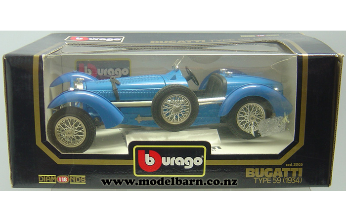 1/18 Bugatti Type 59 (1934, blue)